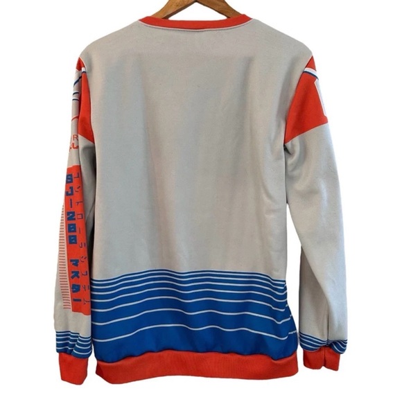 Vapor 95 Men’s Abstract Spellout Pullover Jumper 1983 Sweatshirt size Large - Picture 3 of 8